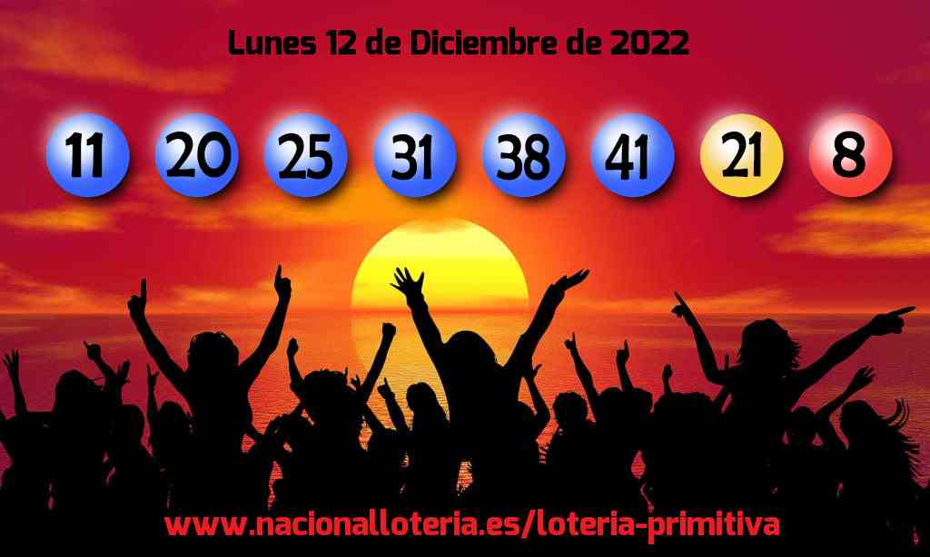 LOTERIA PRIMITIVA del Lunes 12 de Diciembre de 2022 Resultados
