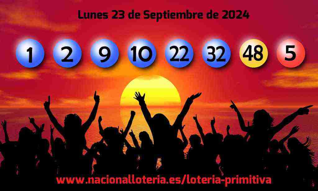 Lotería Primitiva del Lunes 23 de Septiembre de 2024